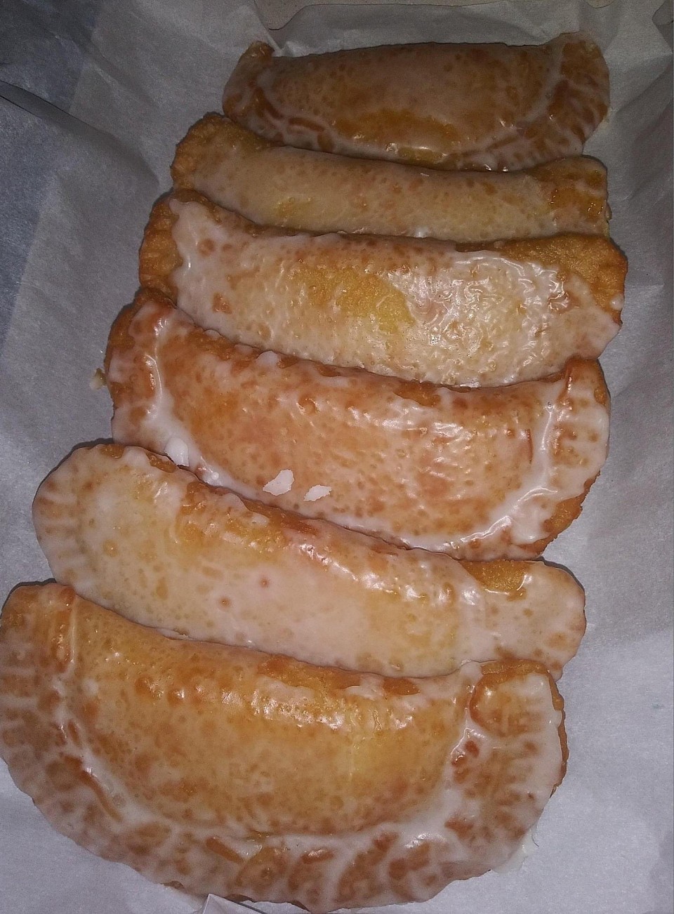 FRIED & GLAZED PIE 1/2 Dozen  $20.00  NO SHIPPING ON THIS ITEM!!