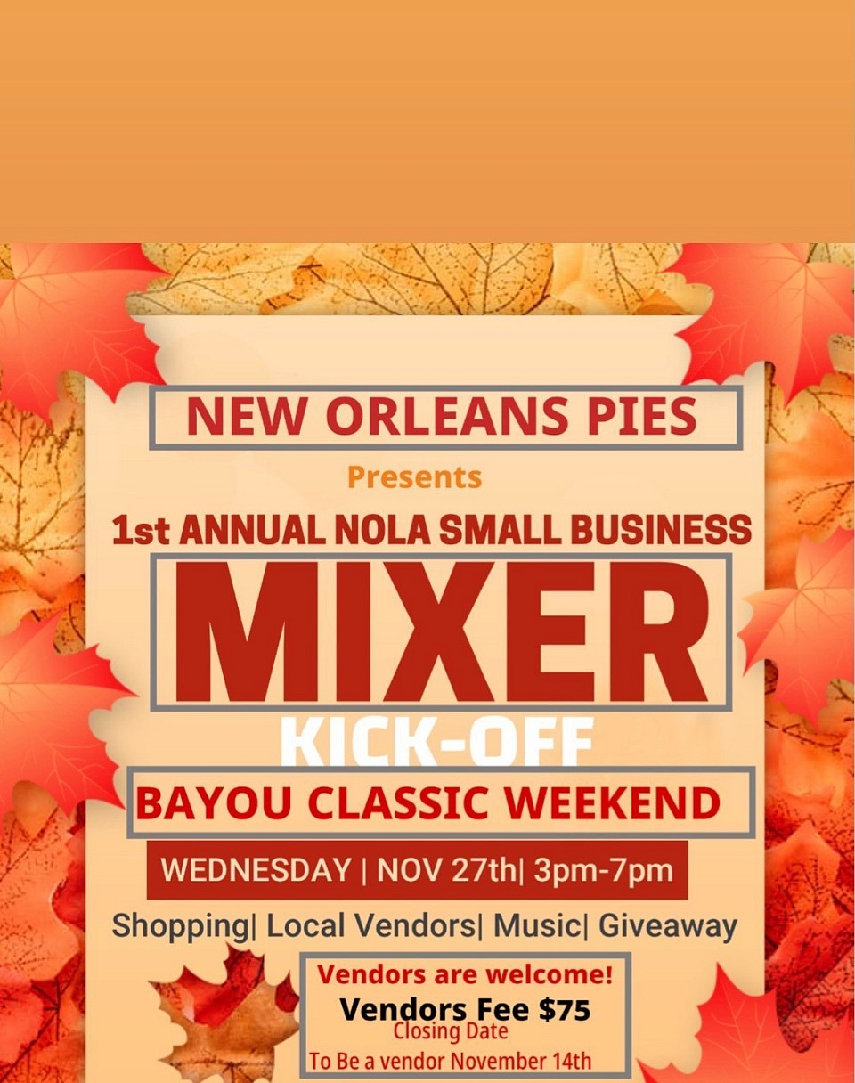 1st ANNUAL NOLA SMALL BUSINESS MIXER